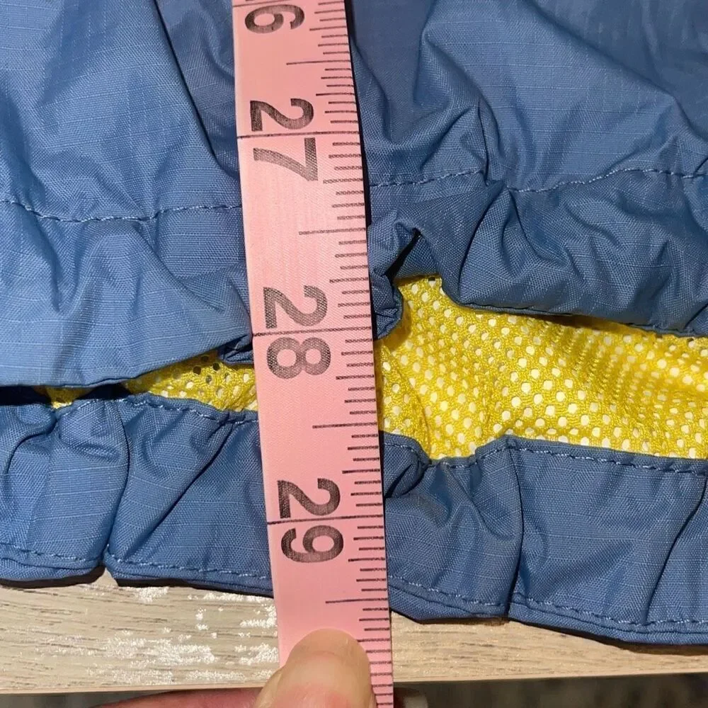 The North Face Mens Dry Vent Long Sleeve Windbreaker Jacket Blue Size Large‎